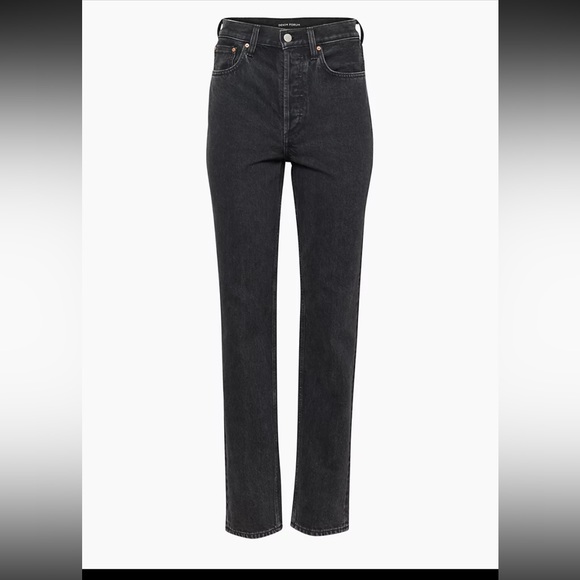 Denim Forum The '90s Boyfriend High Rise Tapered 30L size 27 - Picture 6 of 15